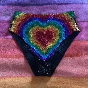 Easy Tiger Rainbow Heart Pants